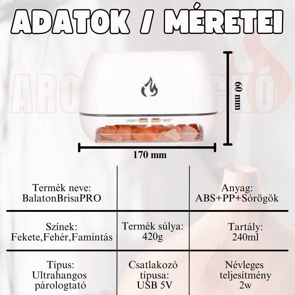 BalatonBrisa PRO - Természetes segítség - AromAKuckó