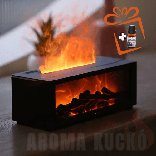 RoyalFlameGlow - kandalló hatású diffusor - AromAKuckó